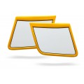 C-Racer Square Side Number Plates for SCR4 Seat - USNP4